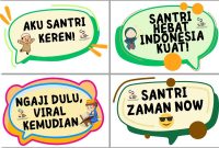 20 Poster Hari Santri: Simbol Semangat Perjuangan dan Cinta Tanah Air